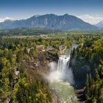 Snoqualmie Falls and Valley